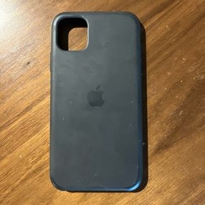 iPhone 11 Apple Silicone Case—Black